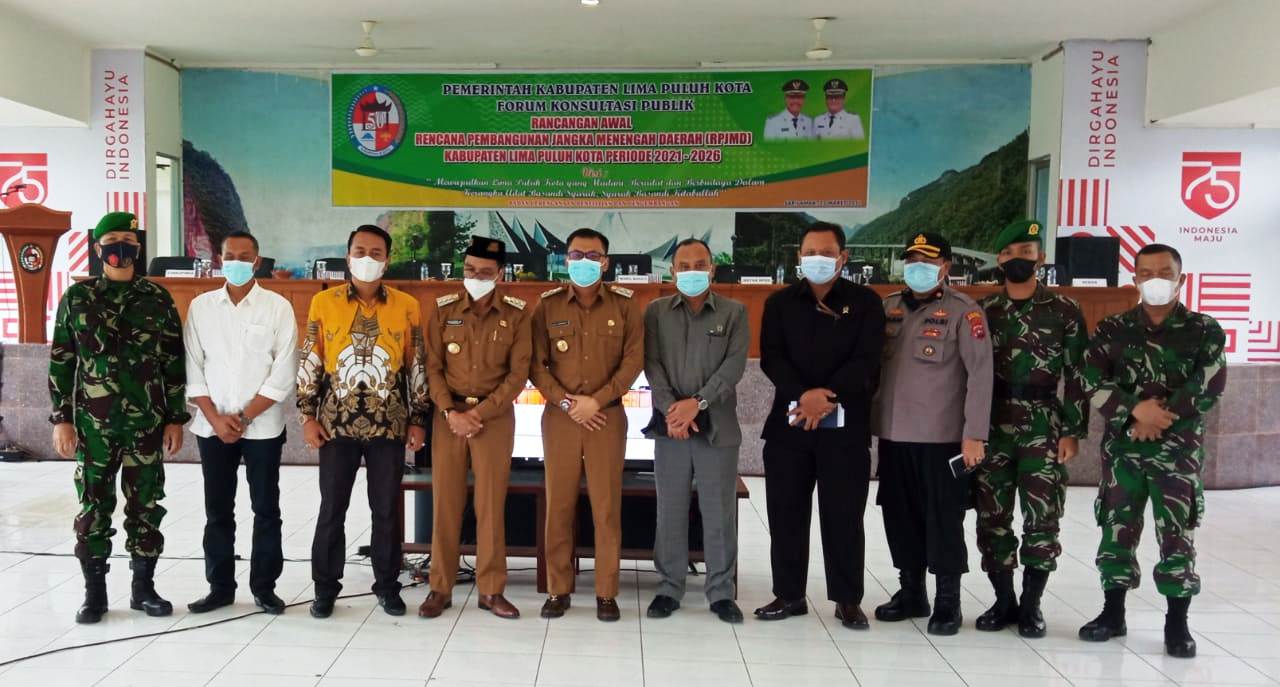 Pemkab Limapuluh Kota mulai susun RPJMD 2021-2026
